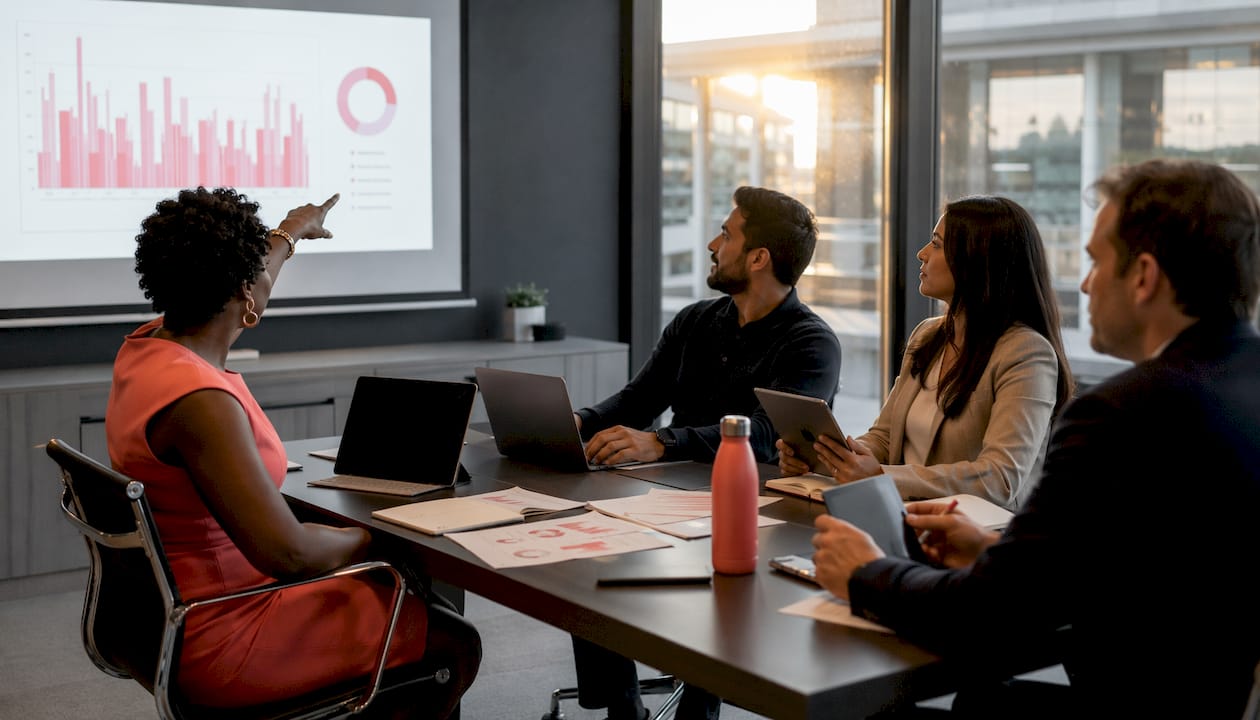 Physical Security Risk Assessment: A Practitioner's Guide Team discussing physical security reports